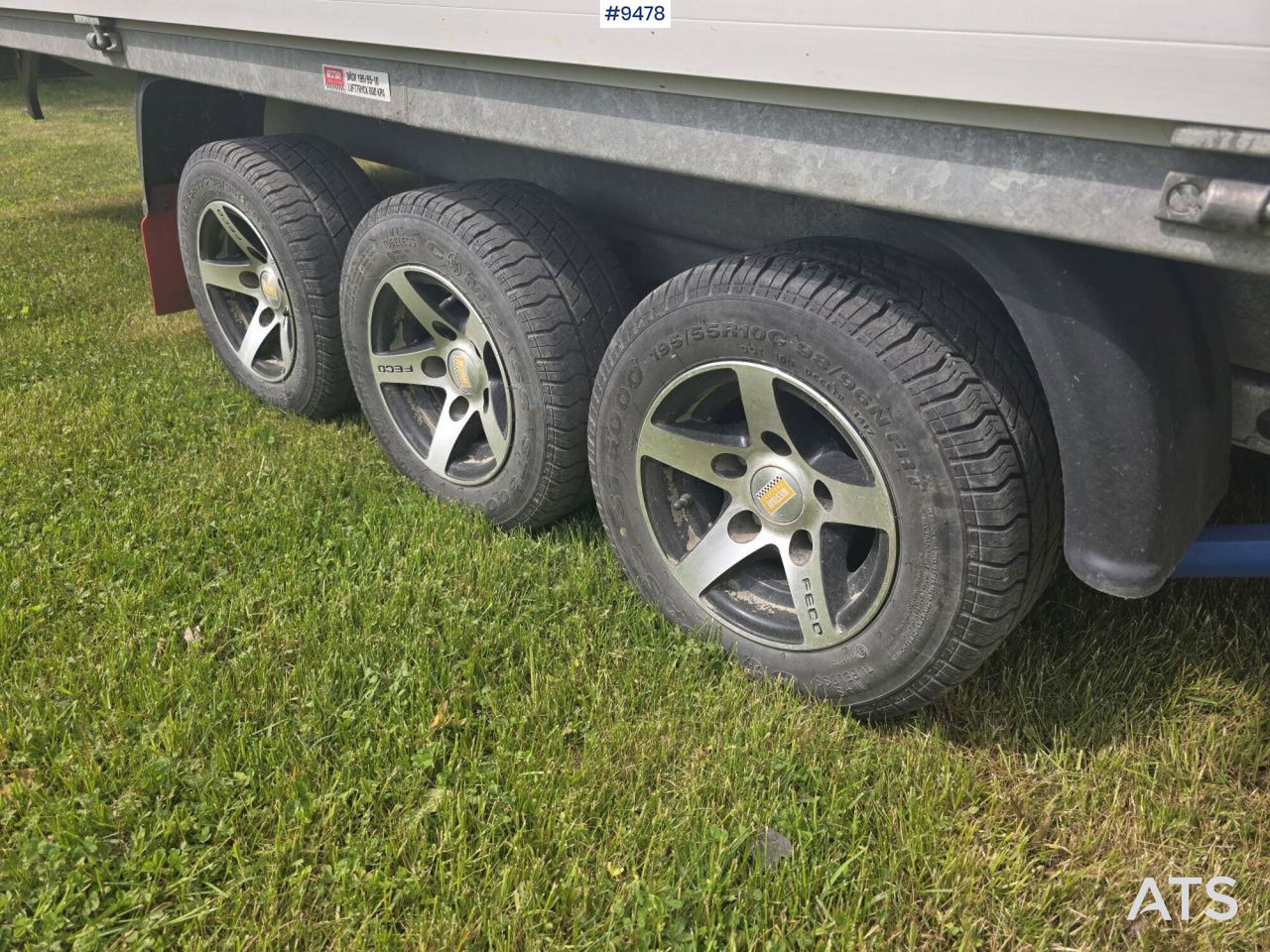 Remolque volquete Trailer Agados Adam 15 with tipper and winch: foto 11