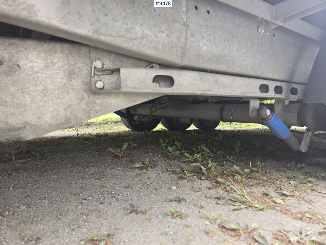 Remolque volquete Trailer Agados Adam 15 with tipper and winch: foto 17