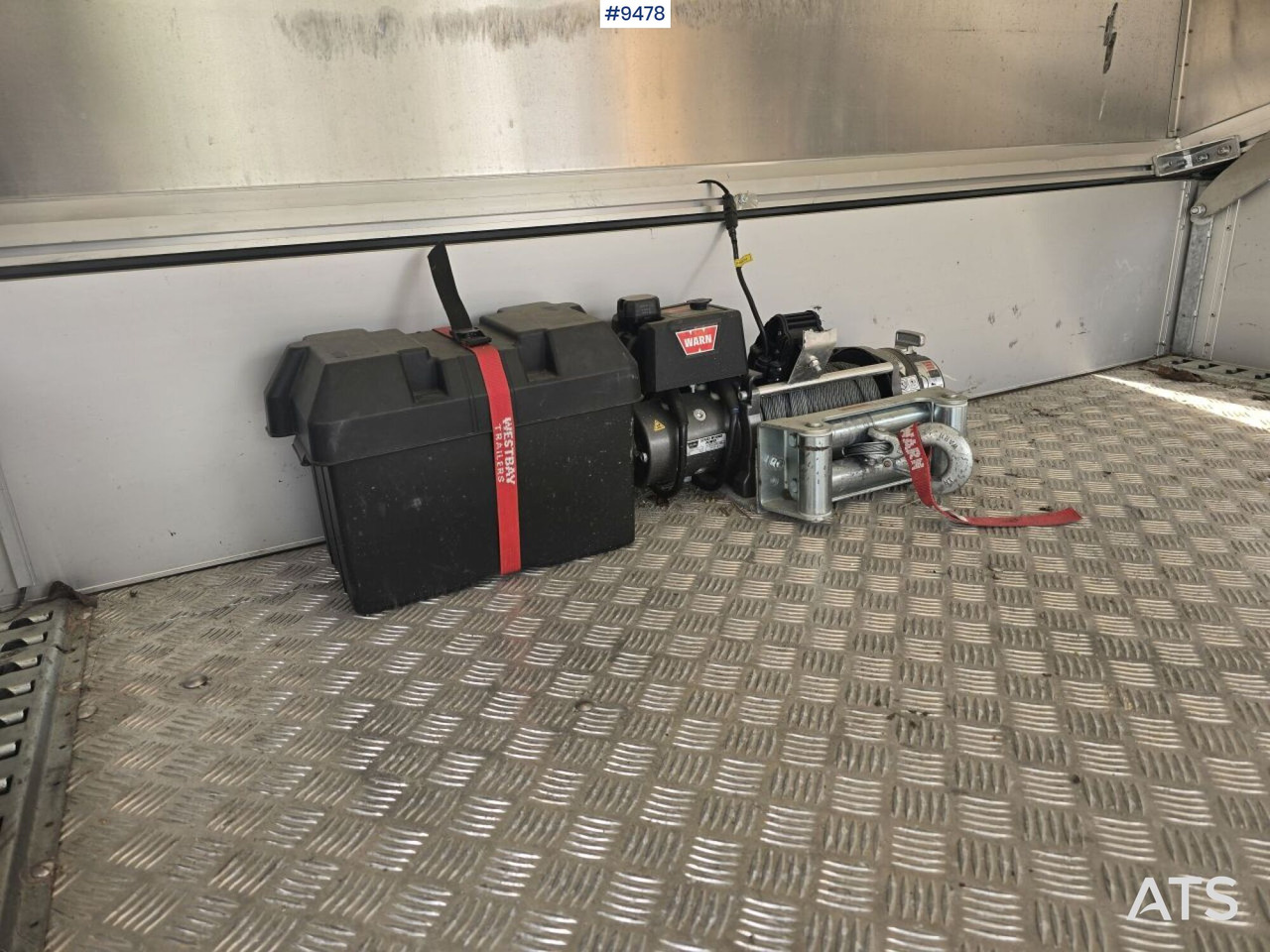 Remolque volquete Trailer Agados Adam 15 with tipper and winch: foto 6