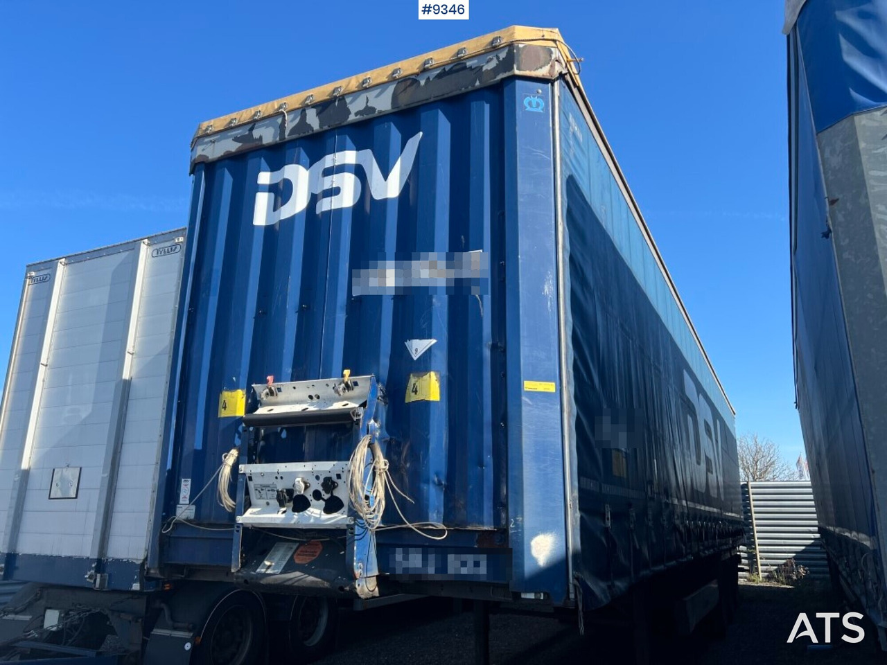 Trailer - KRONE SD - Semirremolque lona: foto 2 Trailer - KRONE SD - Semirremolque lona: foto 2