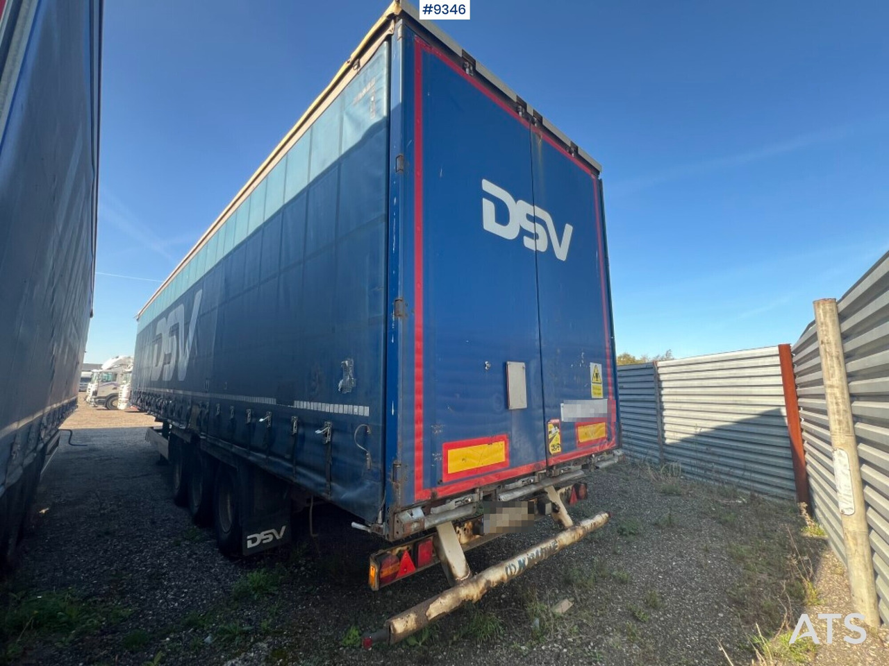 Trailer - KRONE SD - Semirremolque lona: foto 1 Trailer - KRONE SD - Semirremolque lona: foto 1