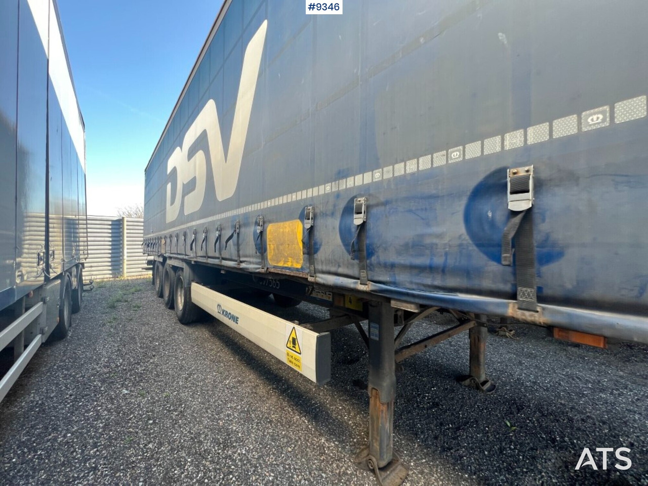 Trailer - KRONE SD - Semirremolque lona: foto 5 Trailer - KRONE SD - Semirremolque lona: foto 5