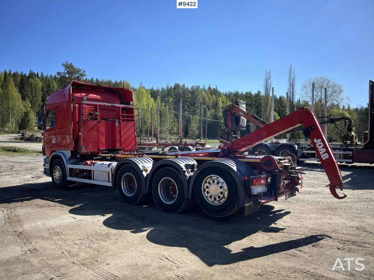 Tridem Hooklift Truck Scania G490 with plow brackets - Camión multibasculante: foto 4 Tridem Hooklift Truck Scania G490 with plow brackets - Camión multibasculante: foto 4