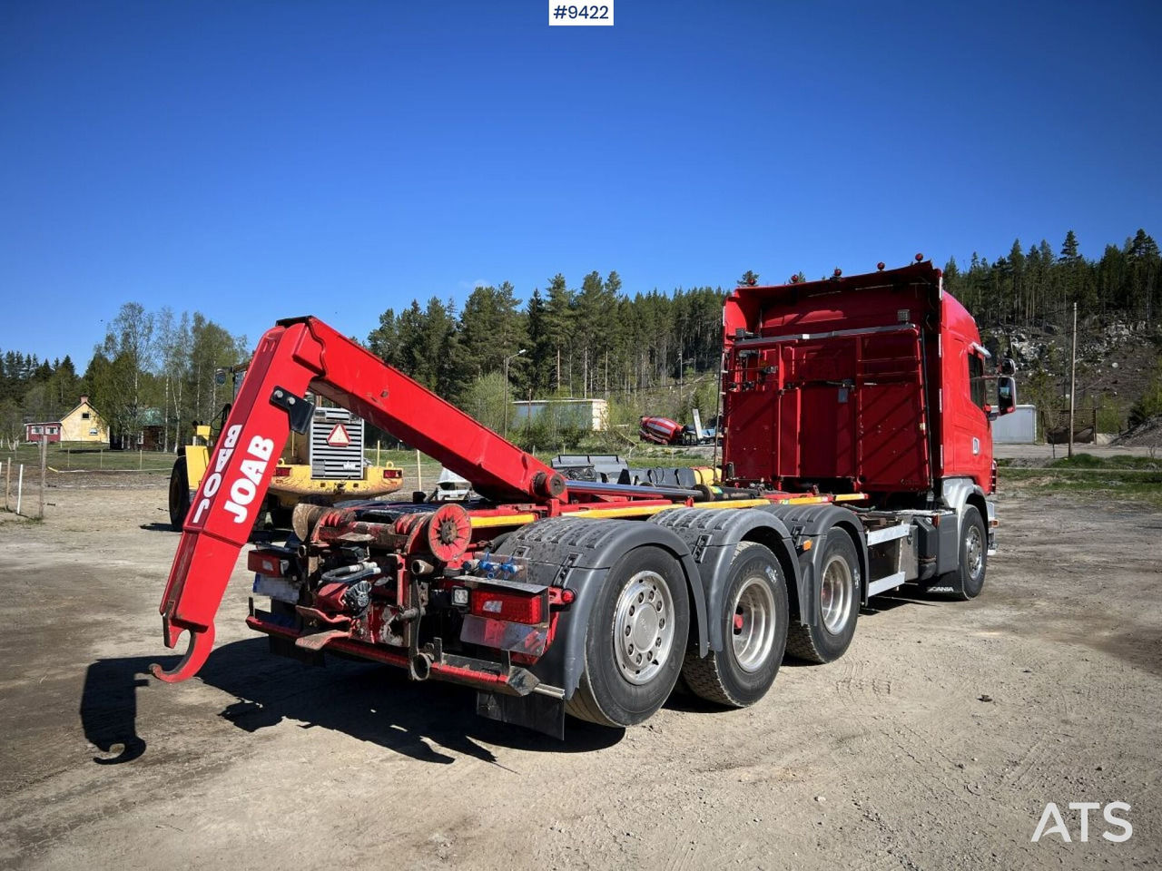 Tridem Hooklift Truck Scania G490 with plow brackets - Camión multibasculante: foto 3 Tridem Hooklift Truck Scania G490 with plow brackets - Camión multibasculante: foto 3