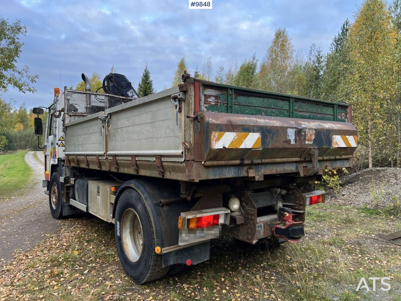 VOLVO FL7 4X2 Crane truck/Dump truck with Hiab071 crane - Camión volquete: foto 5 VOLVO FL7 4X2 Crane truck/Dump truck with Hiab071 crane - Camión volquete: foto 5