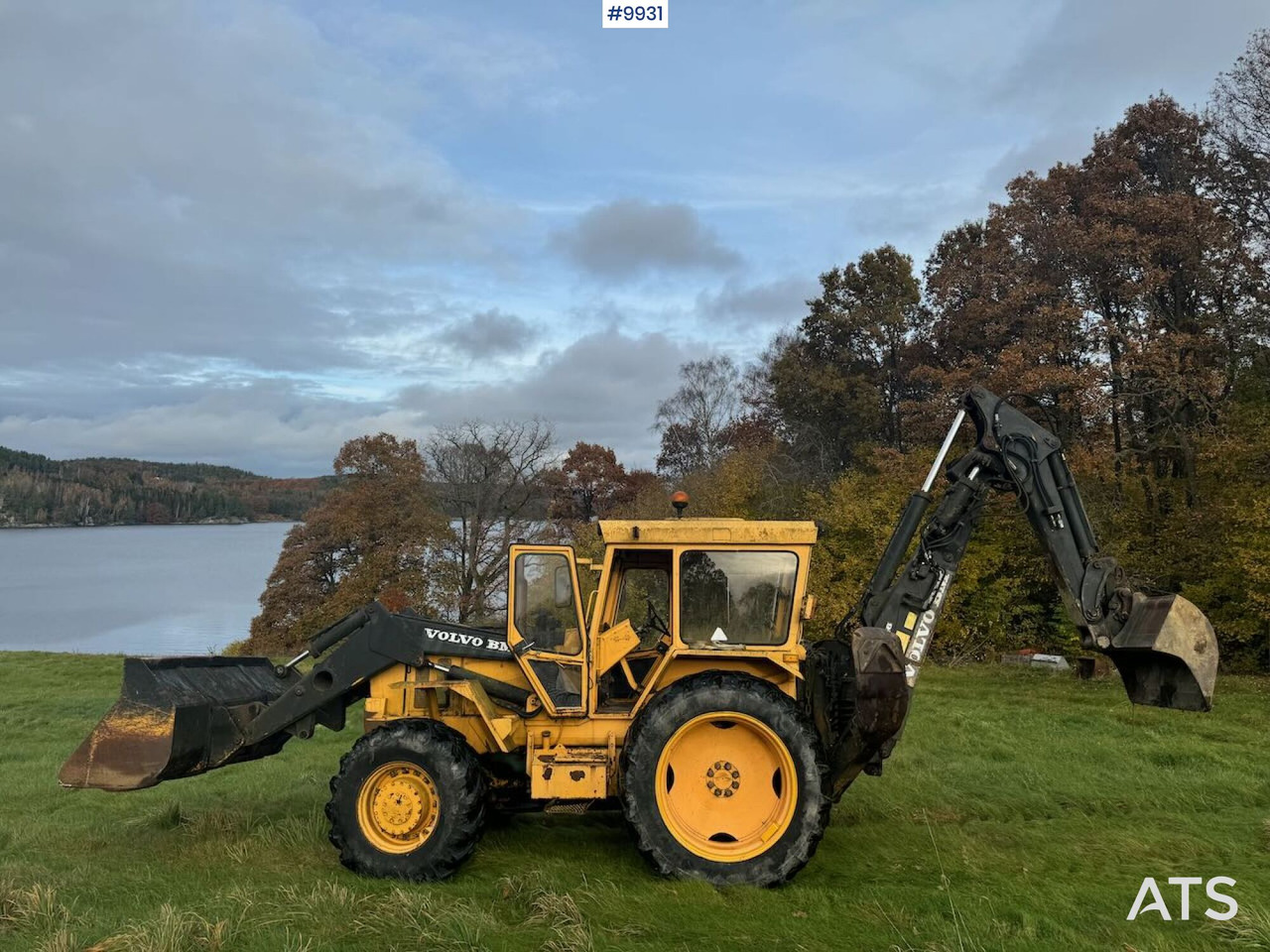 Retroexcavadora Volvo BM 646 Backhoe loader with 2 sets of tires.: foto 7