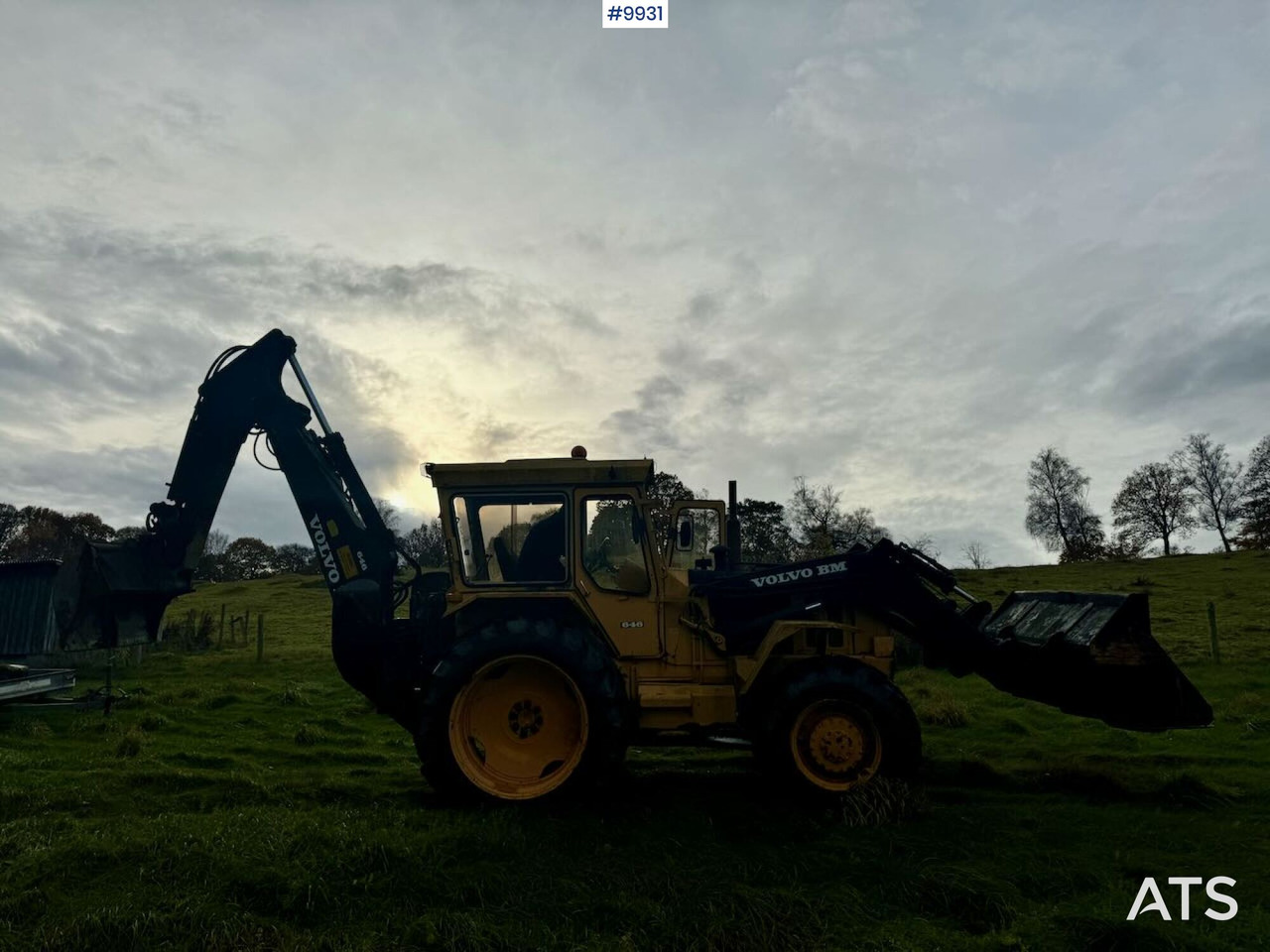 Retroexcavadora Volvo BM 646 Backhoe loader with 2 sets of tires.: foto 17