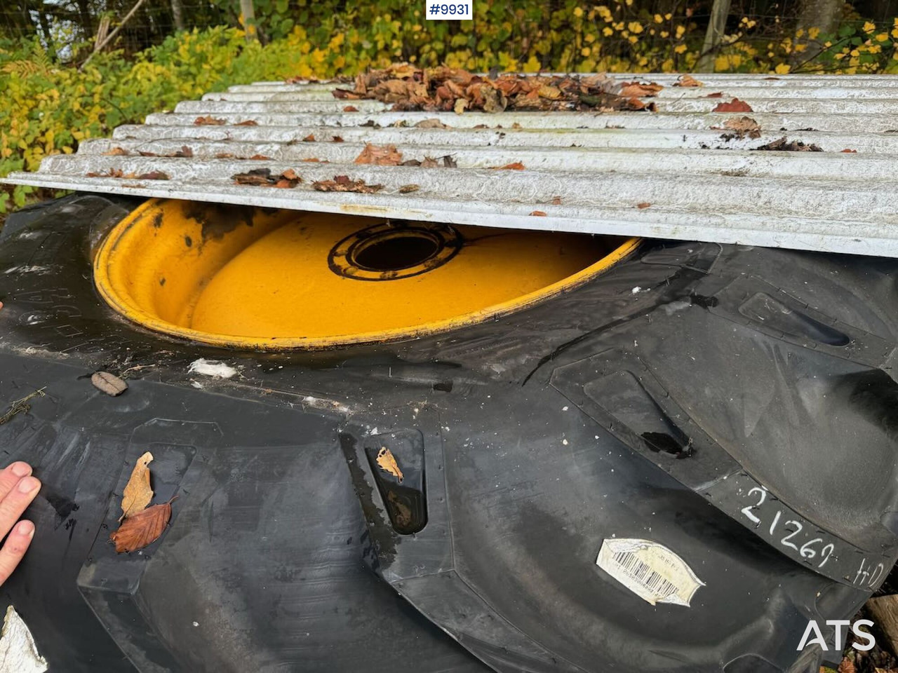 Retroexcavadora Volvo BM 646 Backhoe loader with 2 sets of tires.: foto 10