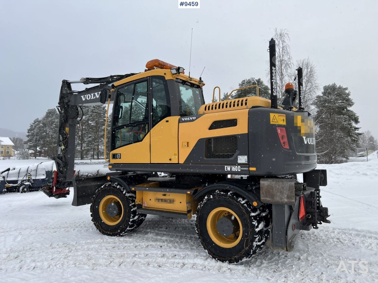 Volvo EW160 D Wheeled excavator (VIDEO) - Excavadora de ruedas: foto 2 Volvo EW160 D Wheeled excavator (VIDEO) - Excavadora de ruedas: foto 2