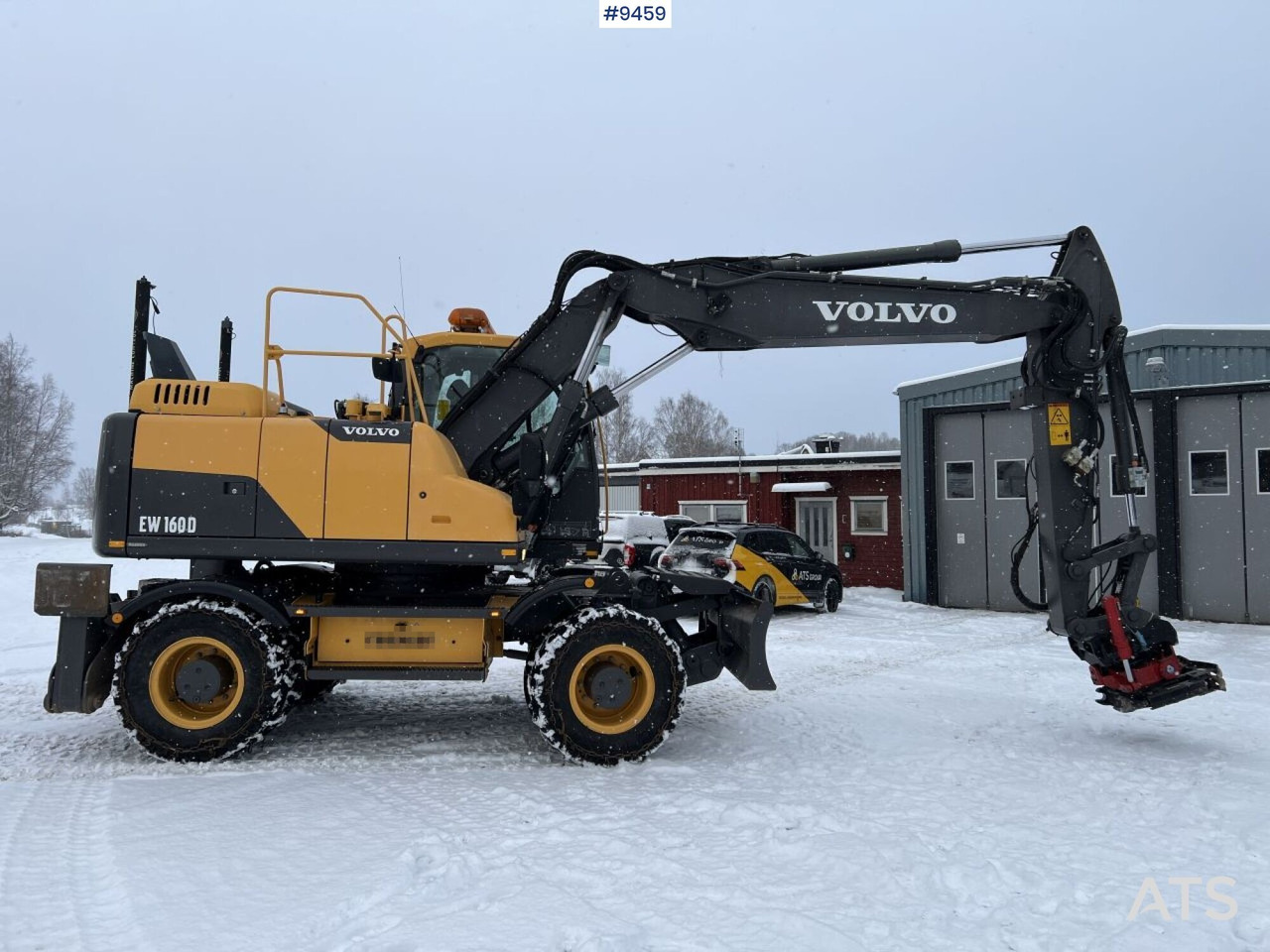 Volvo EW160 D Wheeled excavator (VIDEO) - Excavadora de ruedas: foto 4 Volvo EW160 D Wheeled excavator (VIDEO) - Excavadora de ruedas: foto 4