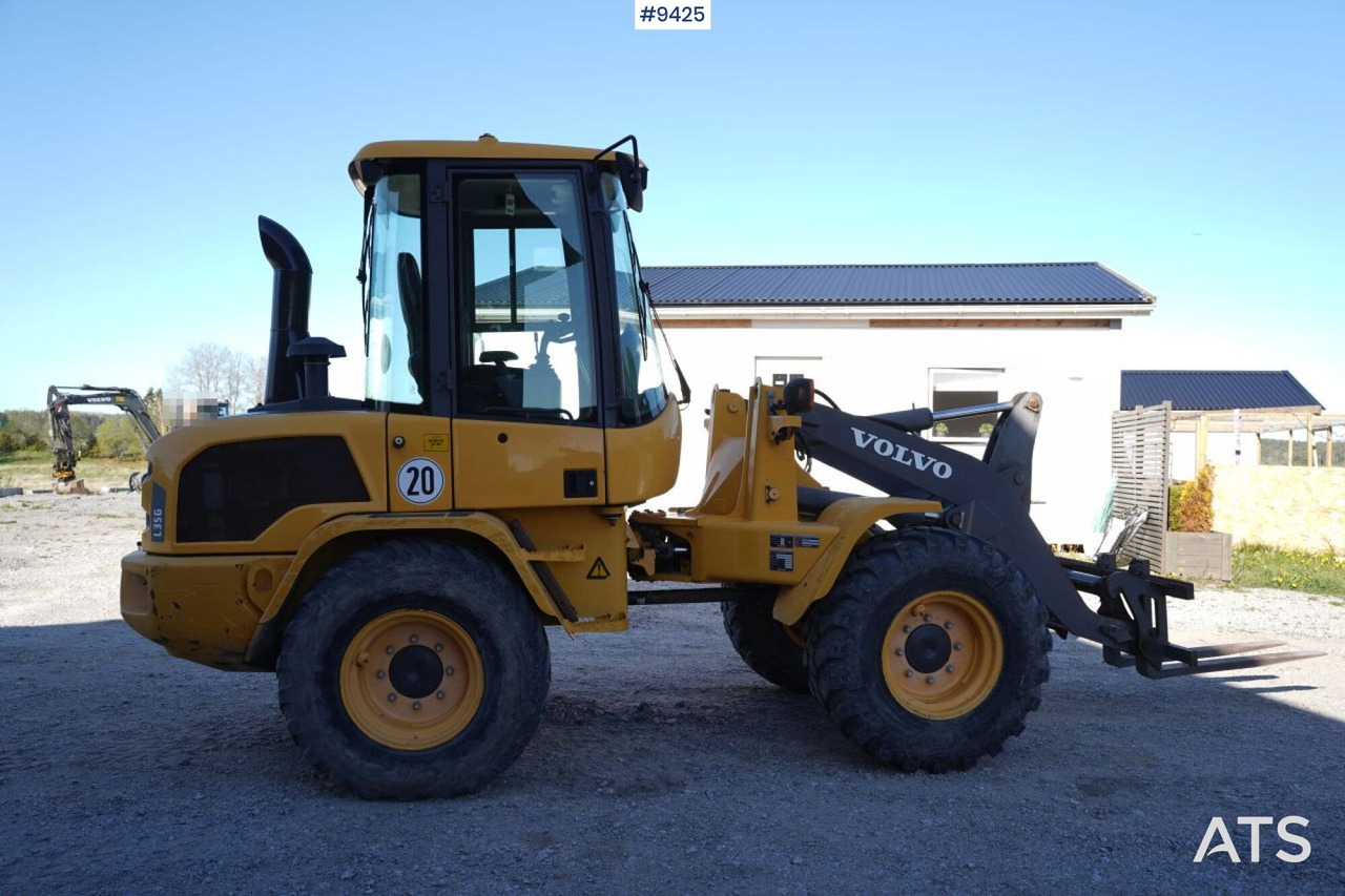 Cargadora de ruedas Volvo L35 G with implements (VIDEO): foto 13