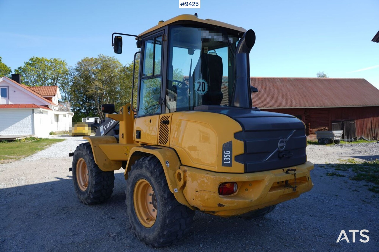 Cargadora de ruedas Volvo L35 G with implements (VIDEO): foto 12