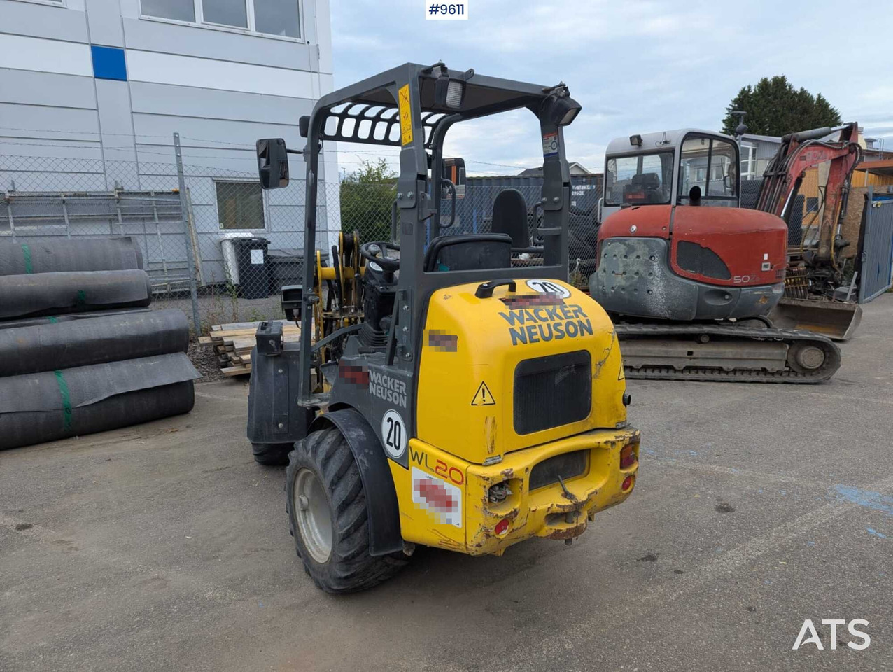 Wacker Neuson WL20 - Cargadora de ruedas: foto 4 Wacker Neuson WL20 - Cargadora de ruedas: foto 4