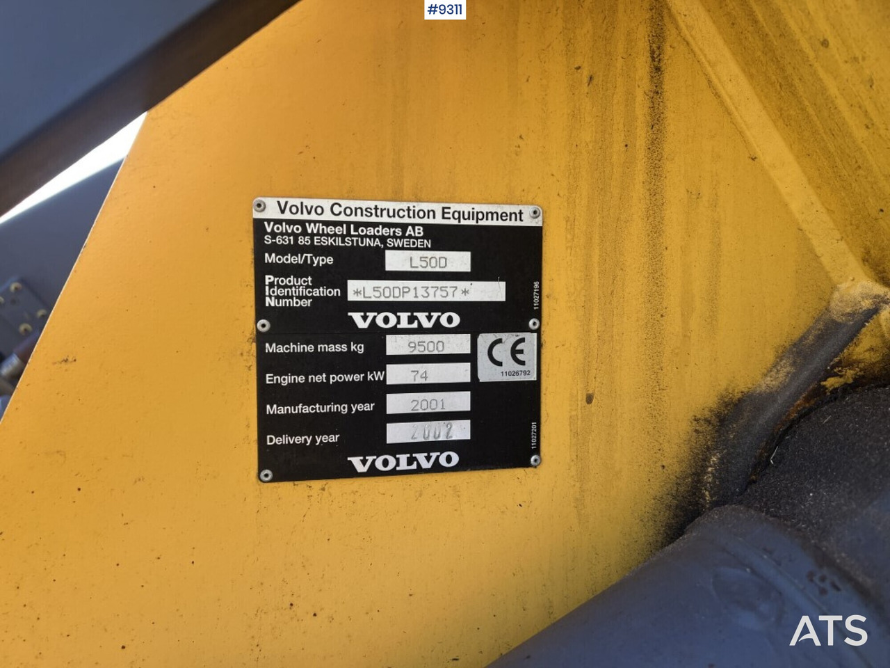 Leasing de  Wheel loader Volvo L50 D Wheel loader Volvo L50 D: foto 13