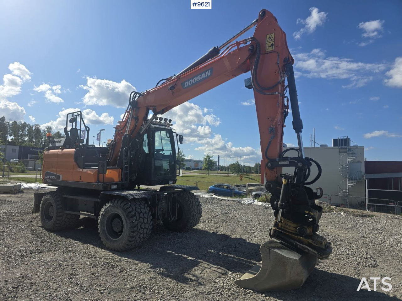 Wheeled Excavator Doosan DX160W with attachment and trailer - Excavadora de ruedas: foto 2 Wheeled Excavator Doosan DX160W with attachment and trailer - Excavadora de ruedas: foto 2