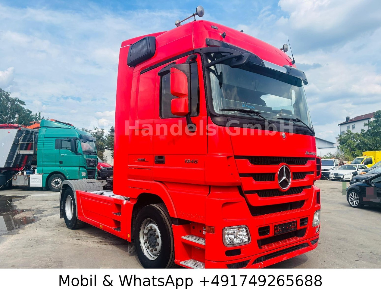 Mercedes-Benz Actros III 1846 Megaspace BL *EEV/Retarder - Cabeza tractora: foto 1 Mercedes-Benz Actros III 1846 Megaspace BL *EEV/Retarder - Cabeza tractora: foto 1