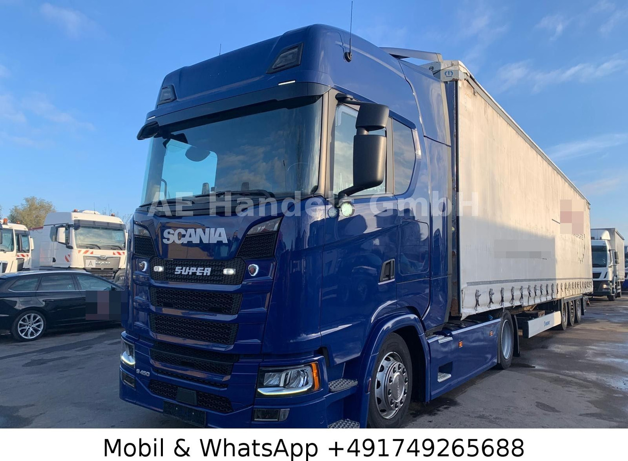 Scania S450 HighLine LowDeck LL*Retarder/ACC/Standklima - Cabeza tractora: foto 1 Scania S450 HighLine LowDeck LL*Retarder/ACC/Standklima - Cabeza tractora: foto 1