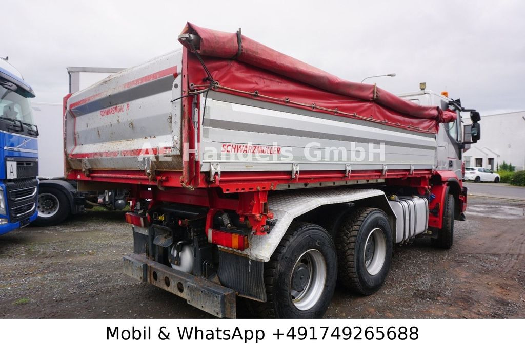 Camión portacontenedore/ Intercambiable Iveco Trakker 500 BL 6x4 *Retarder/11m³/Wechselkipper: foto 6