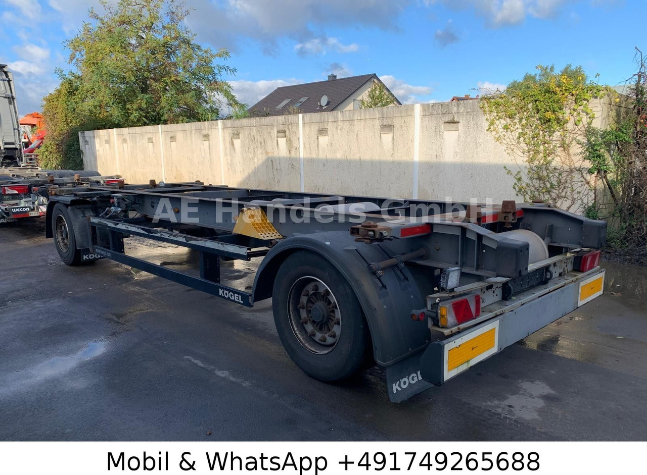 Kögel AW 18 BDF Drehschemel *Scheibenbremsen/Vollluft - Remolque chasis: foto 4 Kögel AW 18 BDF Drehschemel *Scheibenbremsen/Vollluft - Remolque chasis: foto 4