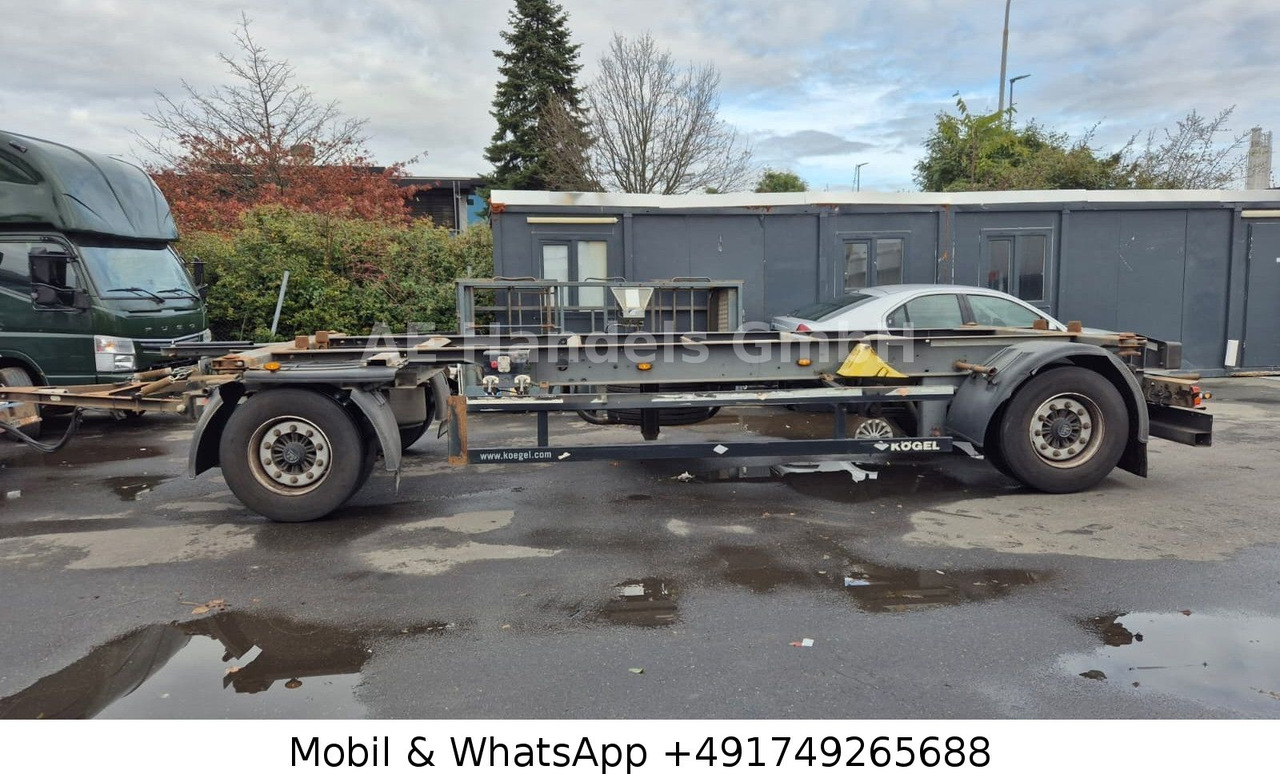 Kögel AW 18 BDF Drehschemel *Scheibenbremsen/Vollluft - Remolque chasis: foto 5 Kögel AW 18 BDF Drehschemel *Scheibenbremsen/Vollluft - Remolque chasis: foto 5