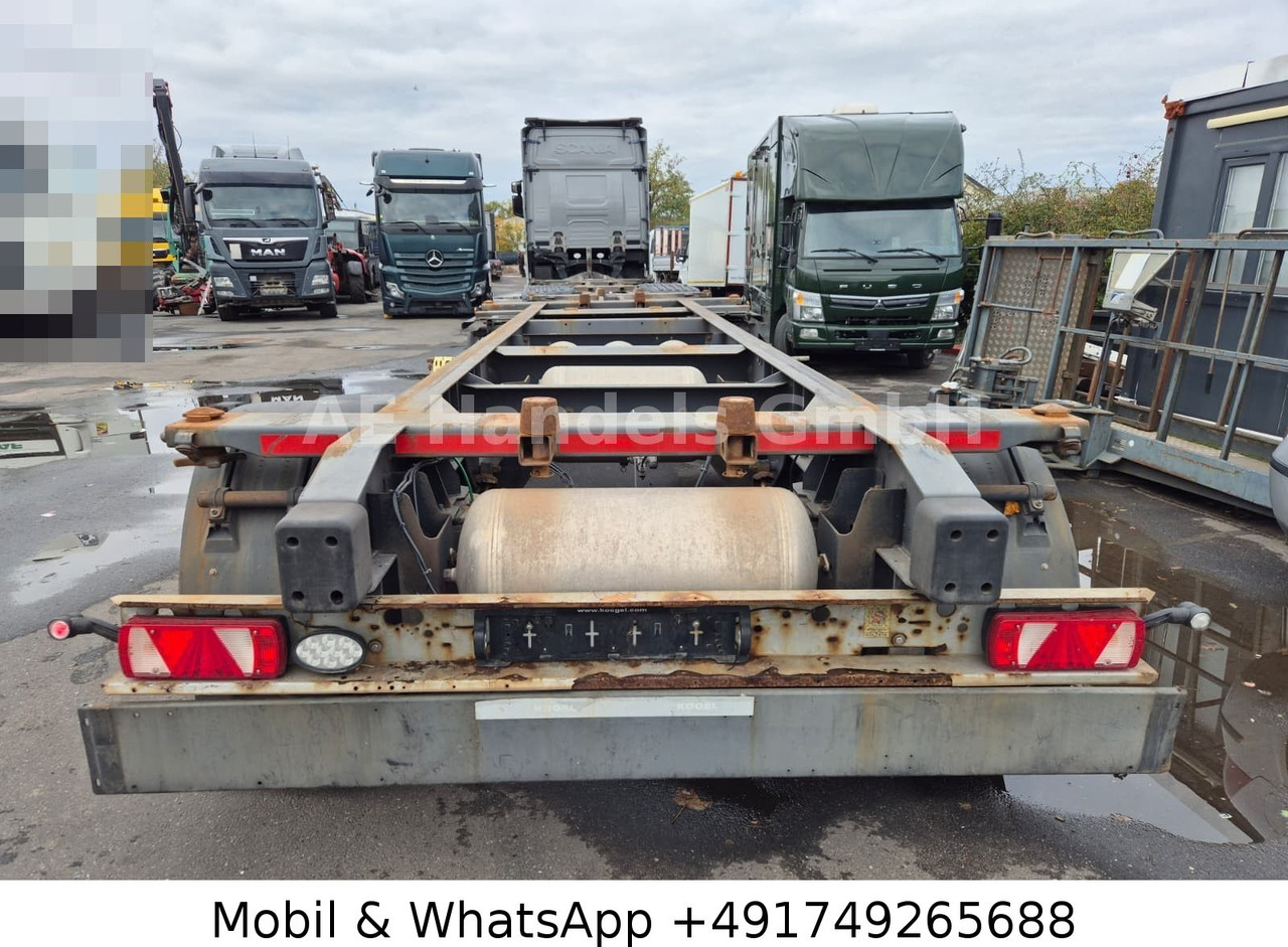 Kögel AW 18 BDF Drehschemel *Scheibenbremsen/Vollluft - Remolque chasis: foto 3 Kögel AW 18 BDF Drehschemel *Scheibenbremsen/Vollluft - Remolque chasis: foto 3