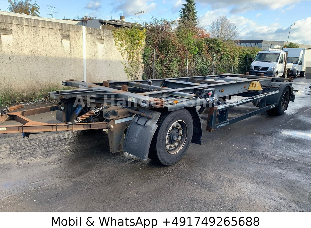 Kögel AW 18 BDF Drehschemel *Scheibenbremsen/Vollluft - Remolque chasis: foto 5 Kögel AW 18 BDF Drehschemel *Scheibenbremsen/Vollluft - Remolque chasis: foto 5