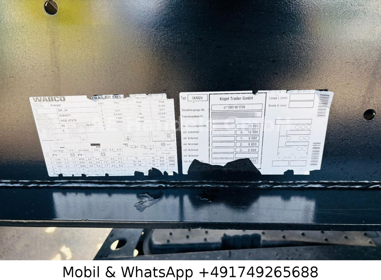 Semirremolque volquete Kögel SKM Thermo Stahl *24m³/1.Lift/Cramaro/Smartboard: foto 15