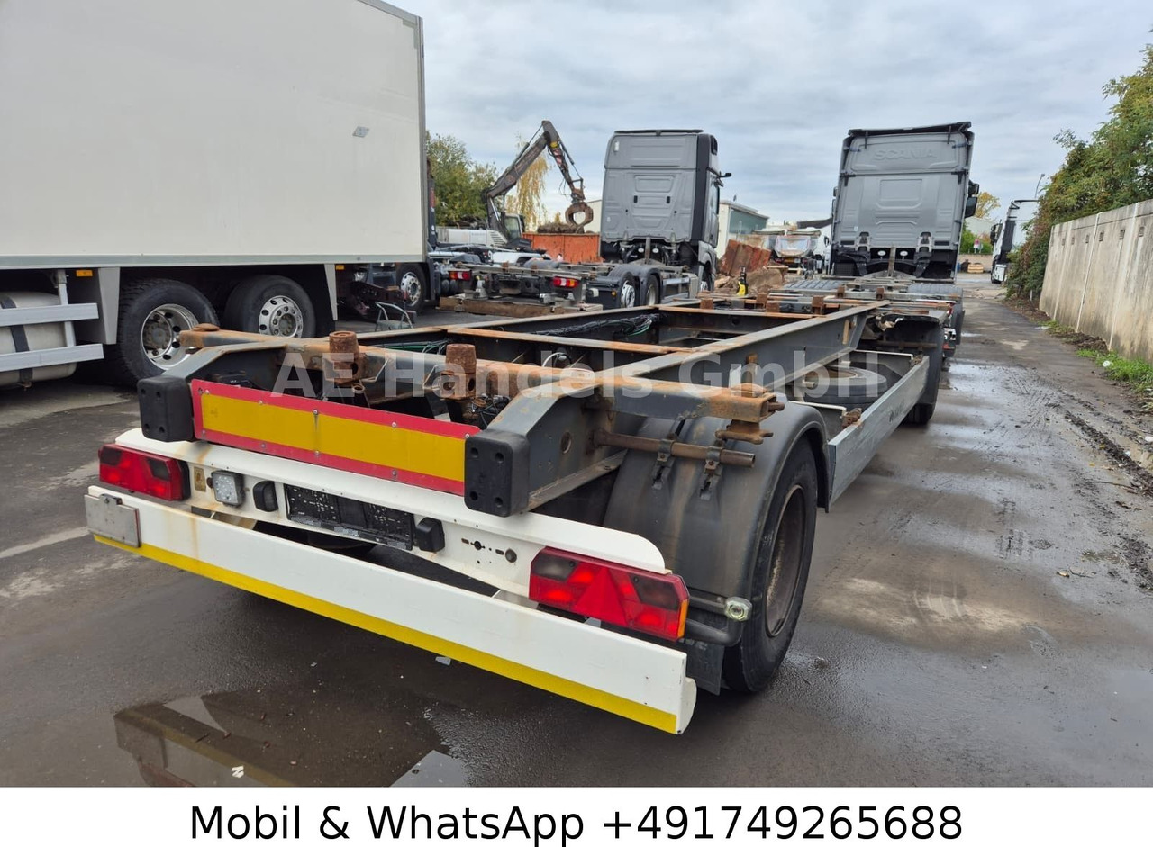 Krone AZW 18 BDF Drehschermel*Scheibenbremsen/VollLuft - Remolque chasis: foto 5 Krone AZW 18 BDF Drehschermel*Scheibenbremsen/VollLuft - Remolque chasis: foto 5