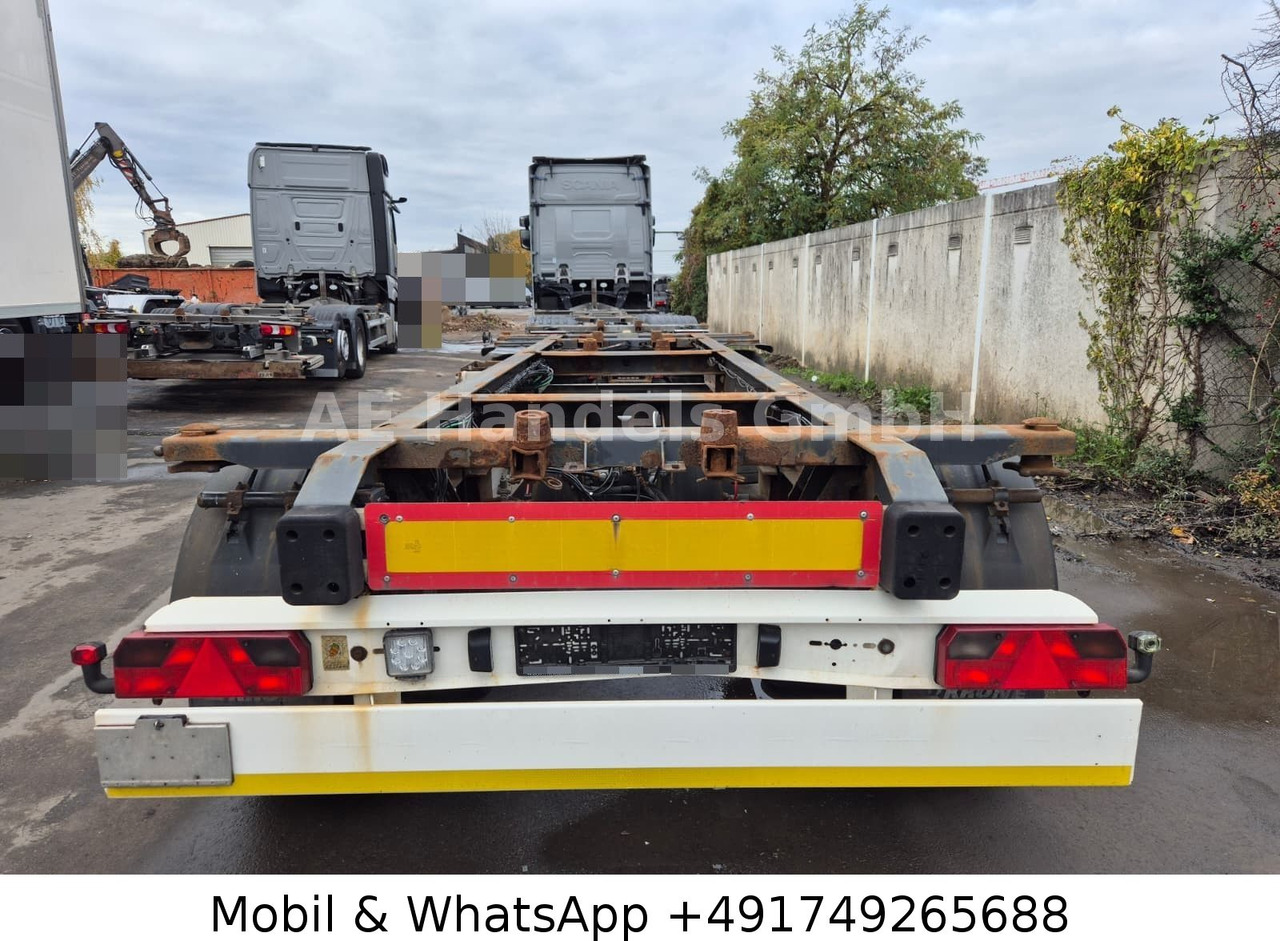 Krone AZW 18 BDF Drehschermel*Scheibenbremsen/VollLuft - Remolque portacontenedore/ Intercambiable: foto 4 Krone AZW 18 BDF Drehschermel*Scheibenbremsen/VollLuft - Remolque portacontenedore/ Intercambiable: foto 4