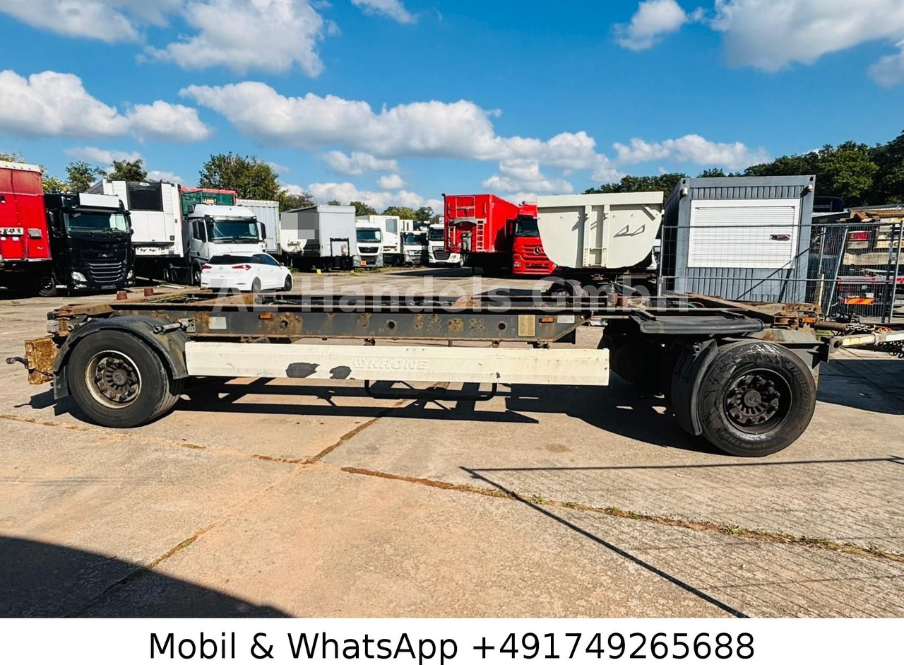 Krone AZW 18 BDF Drehschermel*Scheibenbremsen/VollLuft - Remolque chasis: foto 2 Krone AZW 18 BDF Drehschermel*Scheibenbremsen/VollLuft - Remolque chasis: foto 2