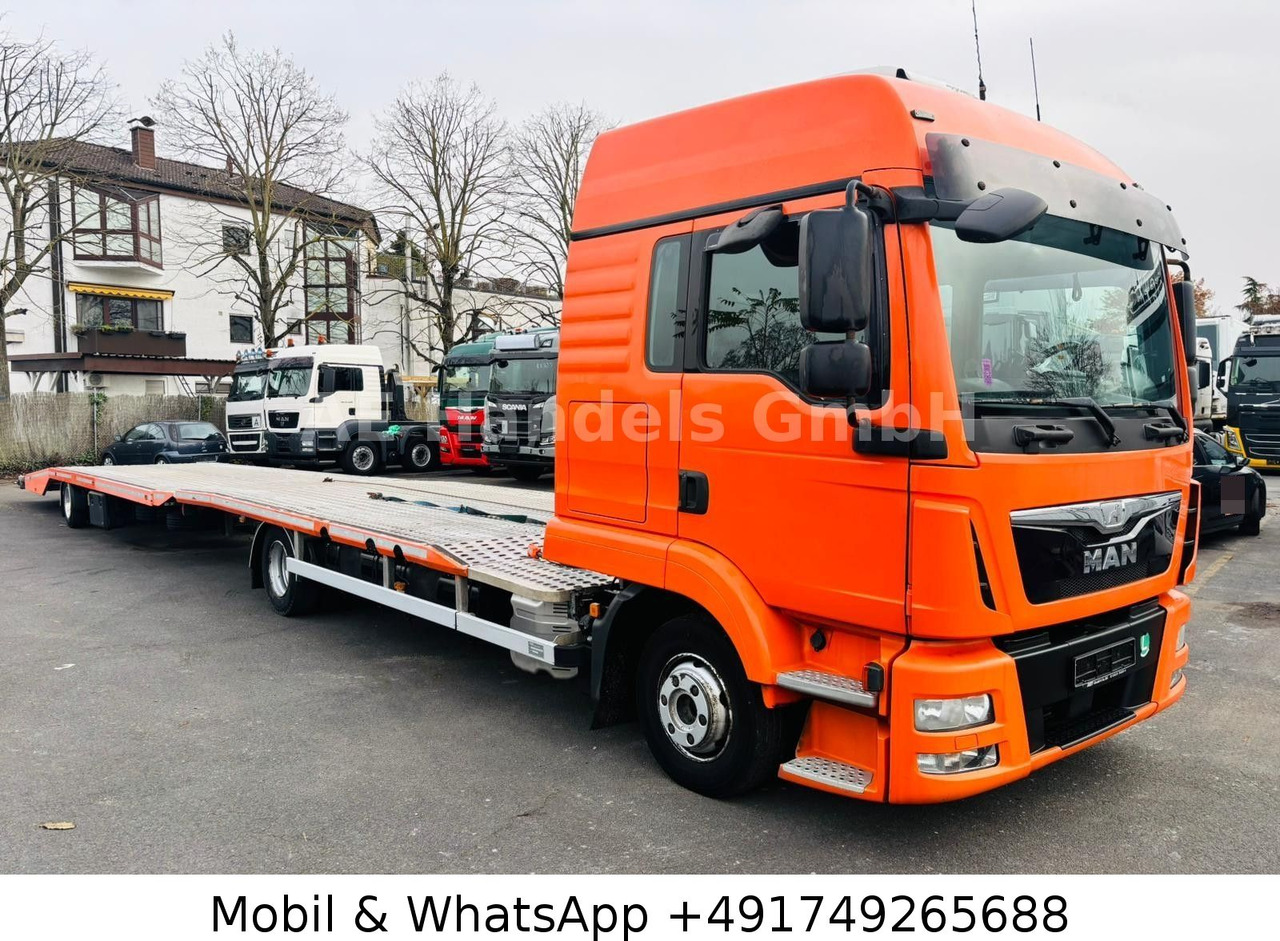 MAN TGL 7.250 LX FVG UltraLiner+Anhänger *Standklima - Camión portavehículos: foto 1 MAN TGL 7.250 LX FVG UltraLiner+Anhänger *Standklima - Camión portavehículos: foto 1