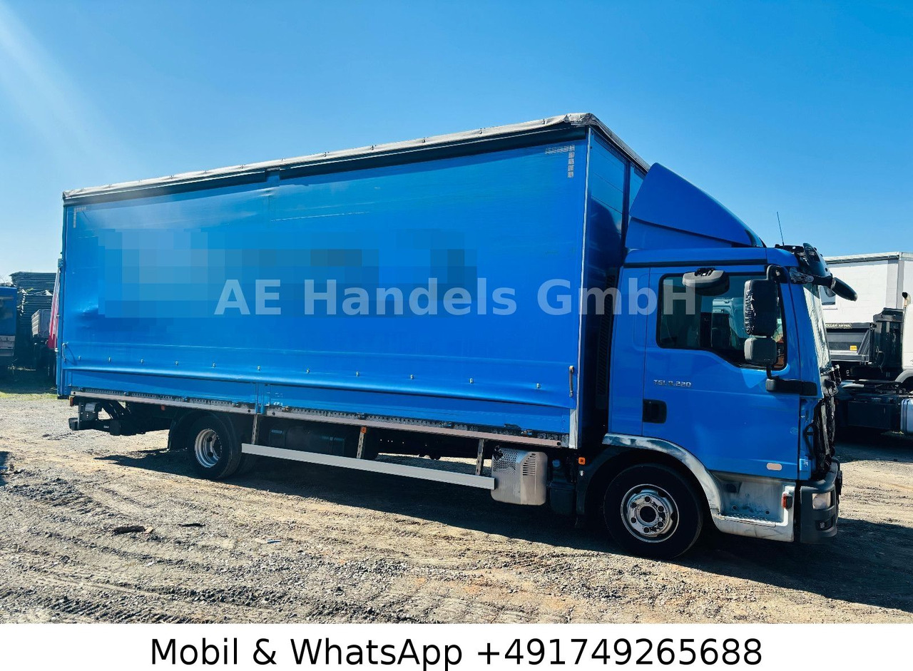 MAN TGL 8.220 M BL *Manual/Edscha/Tautliner/LBW/AHK - Furgoneta con lona: foto 2 MAN TGL 8.220 M BL *Manual/Edscha/Tautliner/LBW/AHK - Furgoneta con lona: foto 2