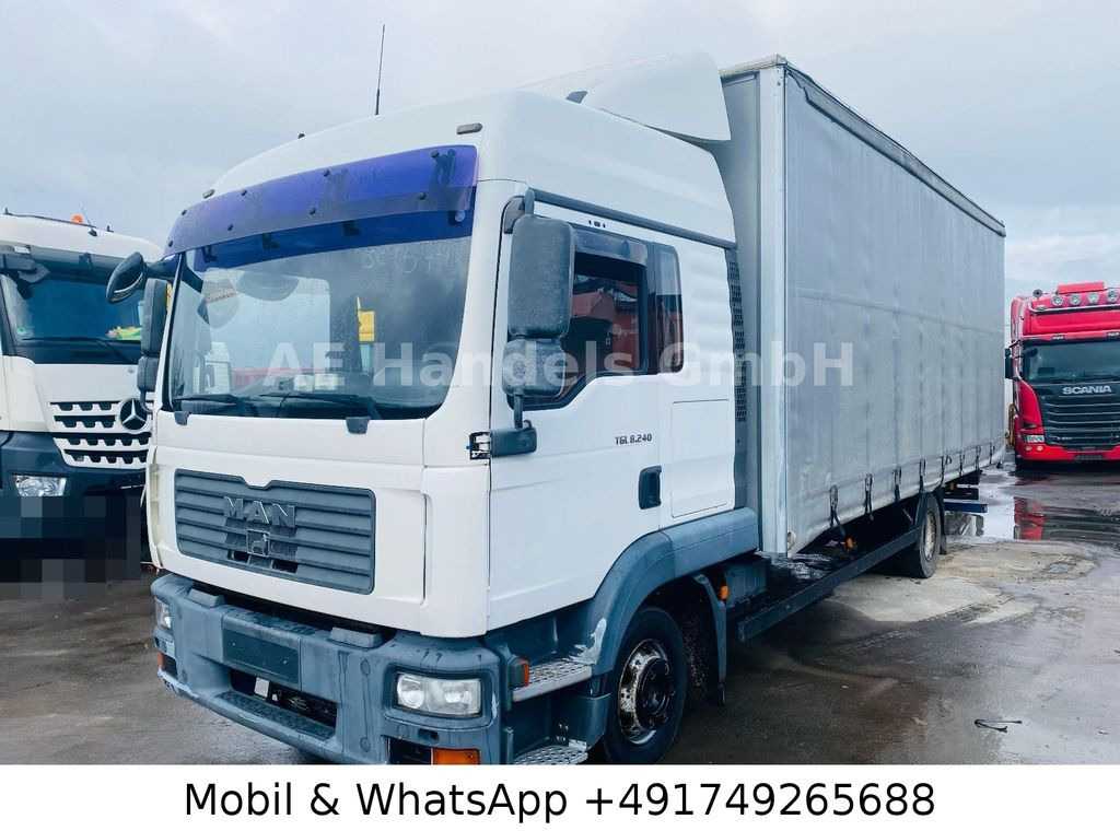 MAN TGL 8.240 LX BL *Manual / Klima / Tempomat - Furgoneta con lona: foto 1 MAN TGL 8.240 LX BL *Manual / Klima / Tempomat - Furgoneta con lona: foto 1