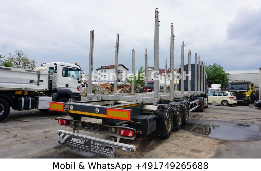 MEGA ND3-C231 Lang-Holz *8x Rungen / Liftachse - Semirremolque maderero: foto 3 MEGA ND3-C231 Lang-Holz *8x Rungen / Liftachse - Semirremolque maderero: foto 3