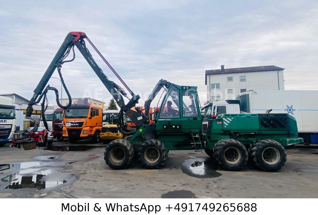 Maquinaria forestal Gremo 1050 H Harvester 8x8 *Mesera/Cunnins: foto 8