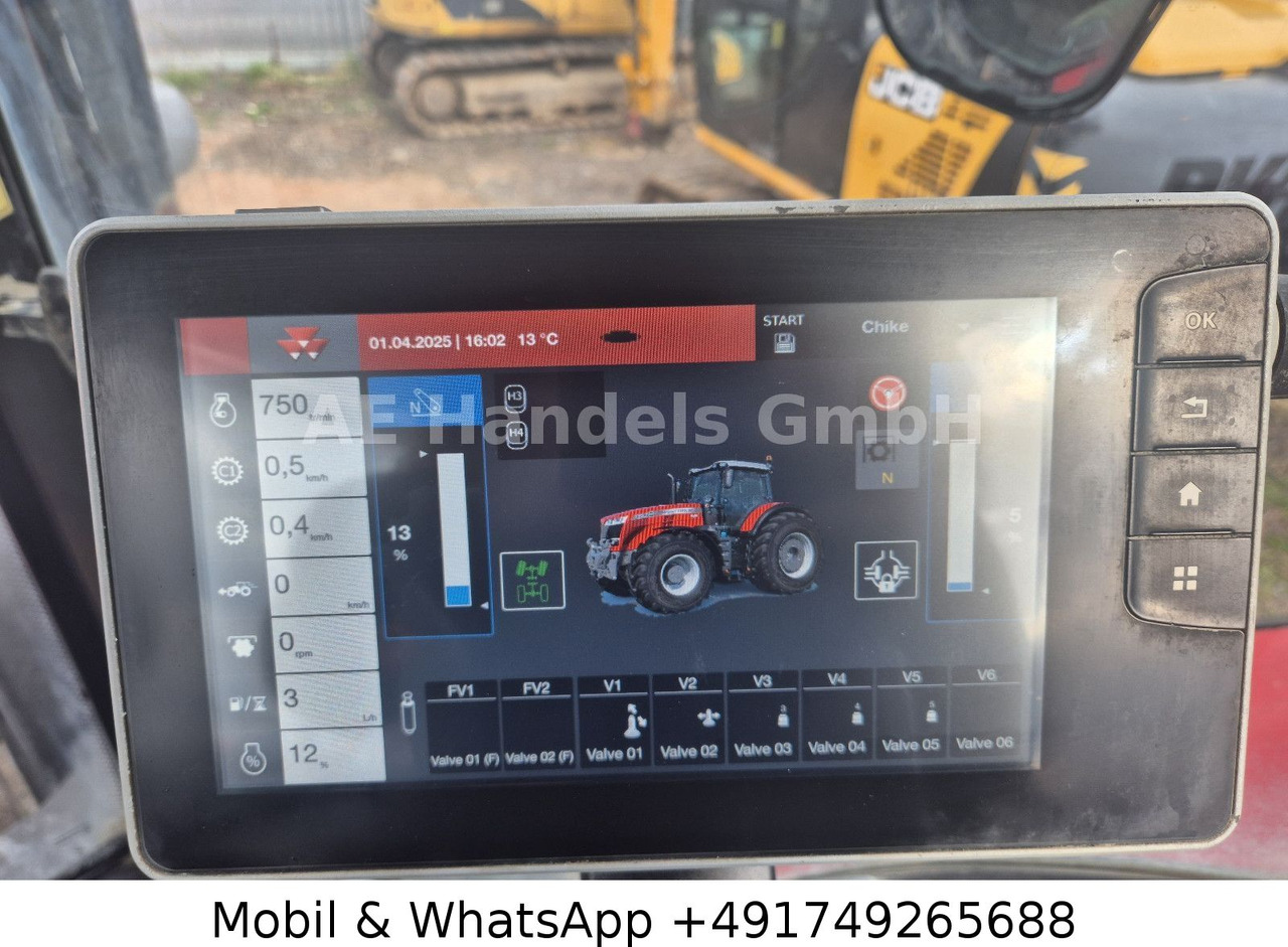 Tractor Massey Ferguson DVRT Exclusiv MF 8740 *6.100Std/Straßenzulassung: foto 15