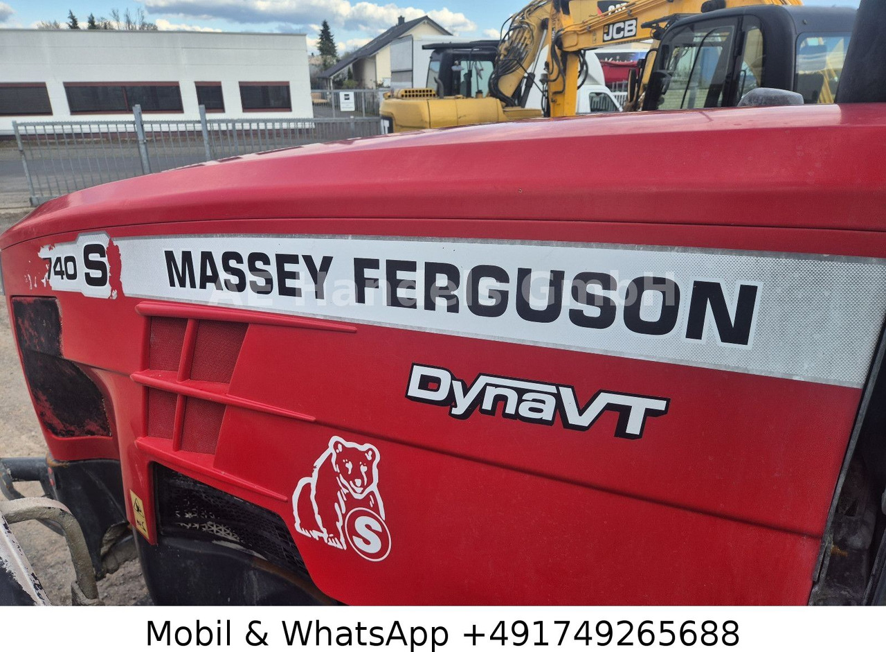 Tractor Massey Ferguson DVRT Exclusiv MF 8740 *6.100Std/Straßenzulassung: foto 9