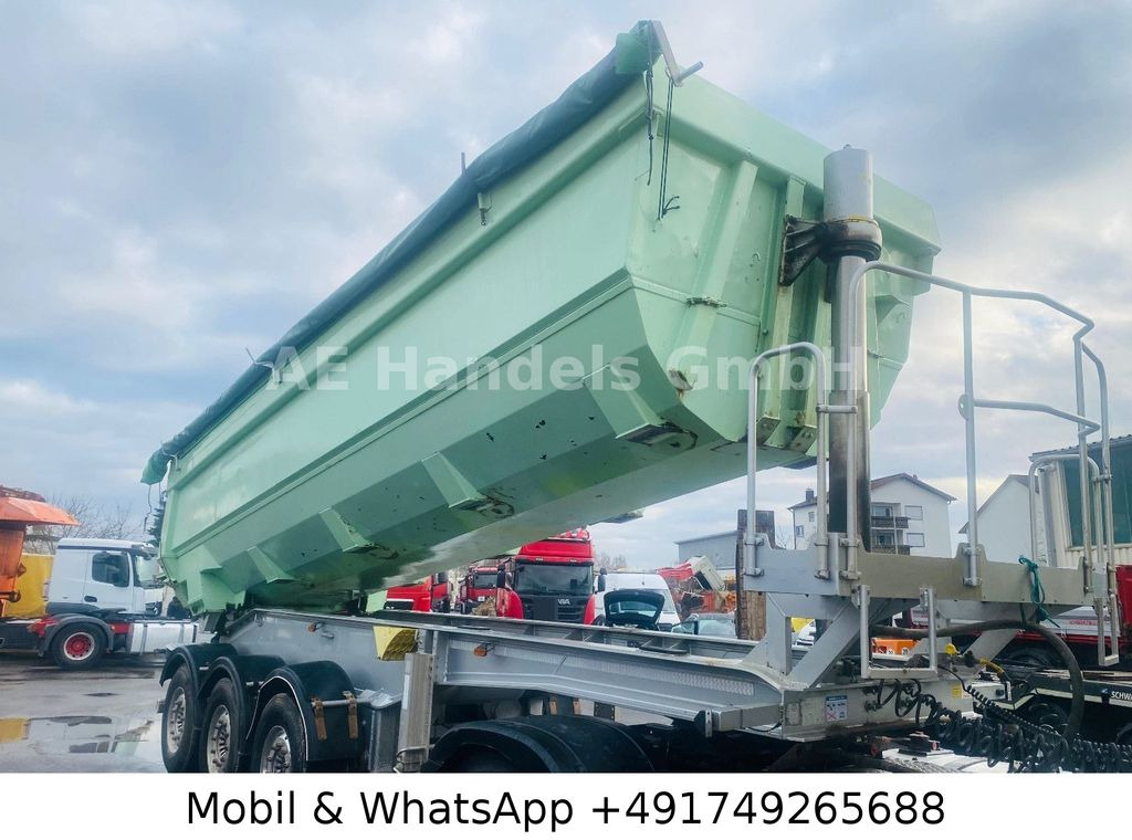 Meierling MSK 24 Stahl *27m³/Lift/Alcoa/Rollplane/Podest - Semirremolque volquete: foto 1 Meierling MSK 24 Stahl *27m³/Lift/Alcoa/Rollplane/Podest - Semirremolque volquete: foto 1