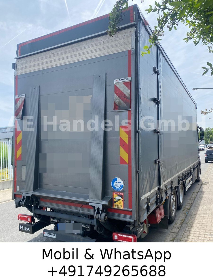 Mercedes-Benz Actros V 2540 L *Hubdach/Lenk+Lift/LBW-2,8m - Camión lona: foto 2 Mercedes-Benz Actros V 2540 L *Hubdach/Lenk+Lift/LBW-2,8m - Camión lona: foto 2
