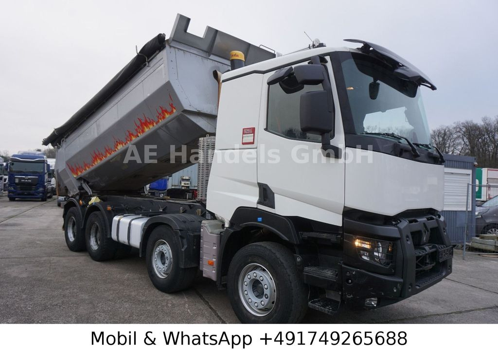 Renault C520 BB 8x4*Kempf-Thermo-Stahl-15m³/AP/Rollplane - Camión volquete: foto 1 Renault C520 BB 8x4*Kempf-Thermo-Stahl-15m³/AP/Rollplane - Camión volquete: foto 1