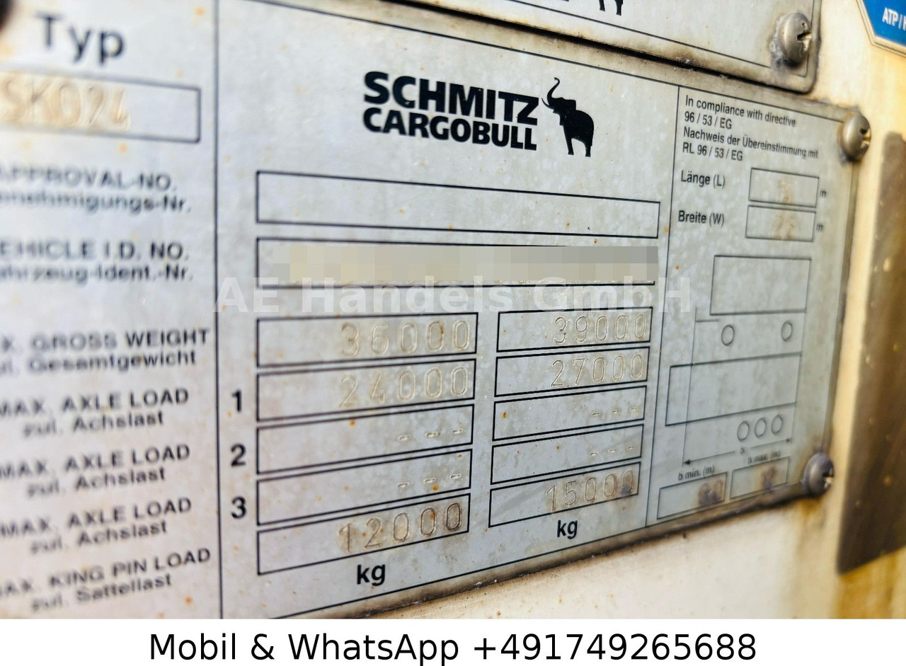 Leasing de  Schmitz Cargobull SKO 24/13.4 FP60 Cool *ThermoKing-SLX400/+-30° Schmitz Cargobull SKO 24/13.4 FP60 Cool *ThermoKing-SLX400/+-30°: foto 14