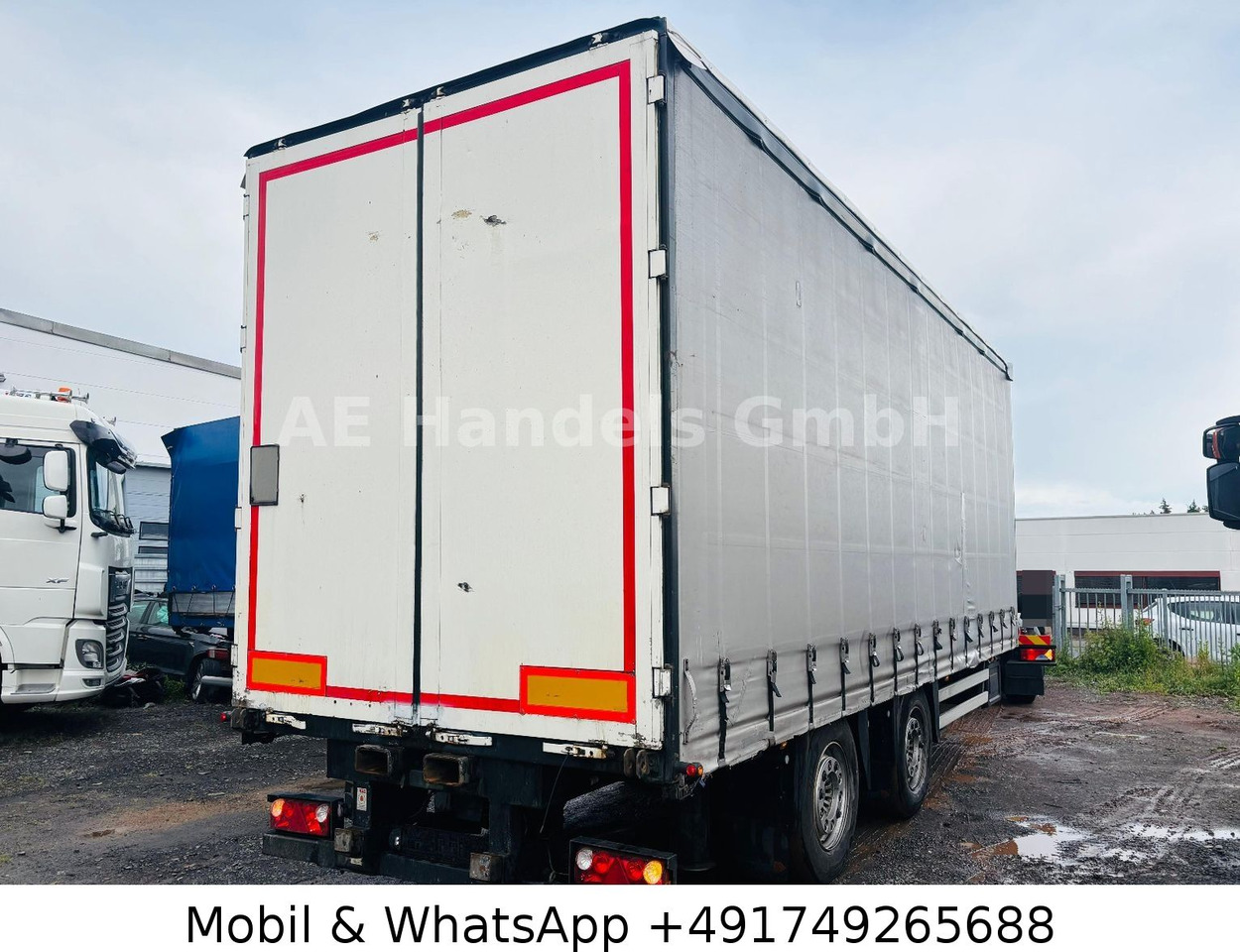 Stern Tandem *Tautliner/Edscha/Staplerhalterung - Remolque con toldo: foto 5 Stern Tandem *Tautliner/Edscha/Staplerhalterung - Remolque con toldo: foto 5