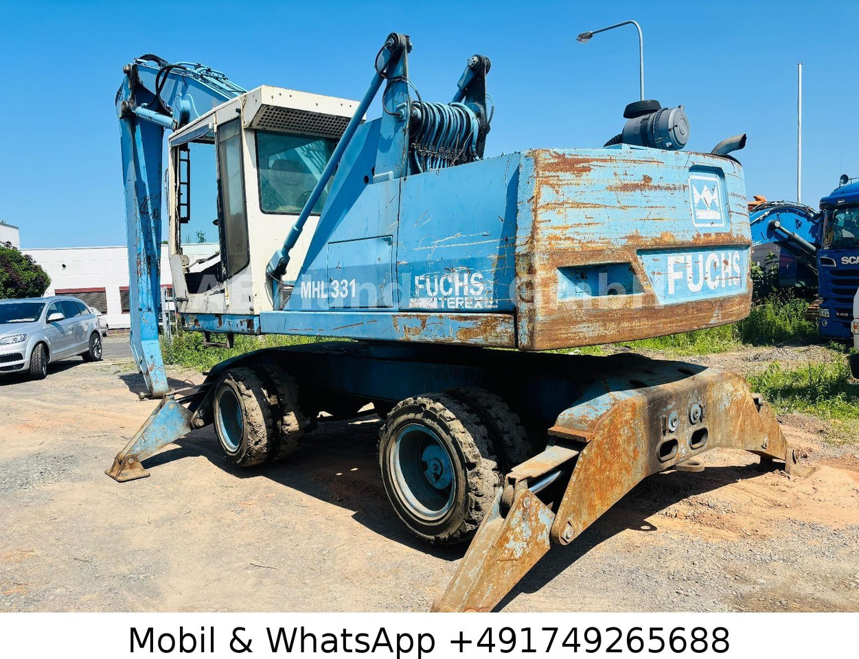 Terex MHL 331 Umschlagbagger - Excavadora de ruedas: foto 5 Terex MHL 331 Umschlagbagger - Excavadora de ruedas: foto 5