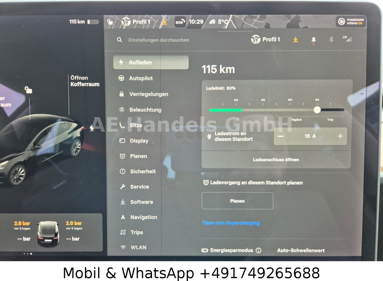 Sedan Tesla Model 3 Long Range Dual Motor AWD *8-Fachbereift: foto 27