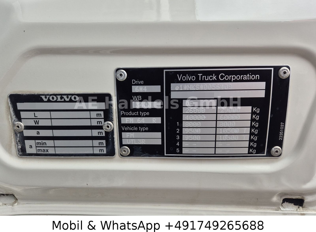 Camión volquete Volvo FMX 460 BB 6x4 Meiller *VEB+/Bordmatik/11m³: foto 14 Camión volquete Volvo FMX 460 BB 6x4 Meiller *VEB+/Bordmatik/11m³: foto 14