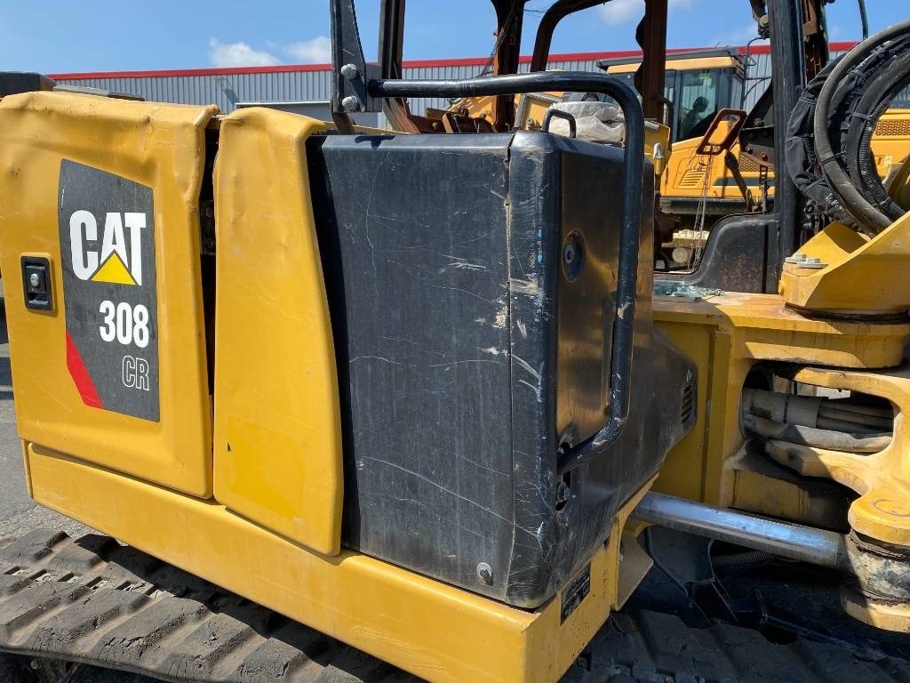 Miniexcavadora CAT CAT 308 CR avec Certificat CE Origine Française: foto 44