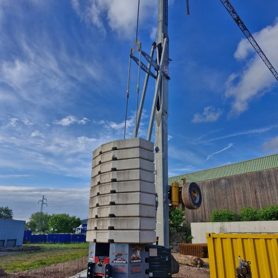 Dalbe Dalbe DB 50 1er Main /Certificat CE Non Endommagée - Grúa automontante: foto 3 Dalbe Dalbe DB 50 1er Main /Certificat CE Non Endommagée - Grúa automontante: foto 3