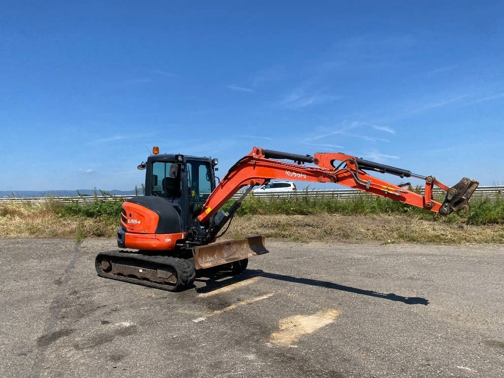 Kubota U55-4 1er Main/Certificat CE endommagée - Miniexcavadora: foto 3 Kubota U55-4 1er Main/Certificat CE endommagée - Miniexcavadora: foto 3