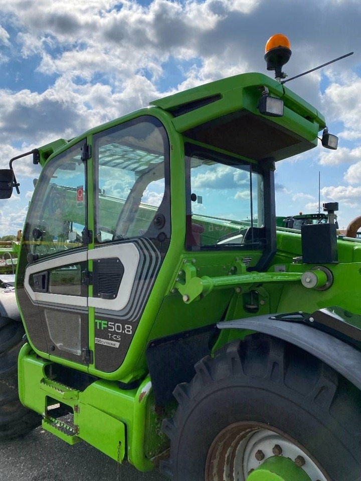 Cargadora de ruedas telescópica Merlo TF 50.8TCS-156CVTRONIC Origine Francaise endommagé: foto 28
