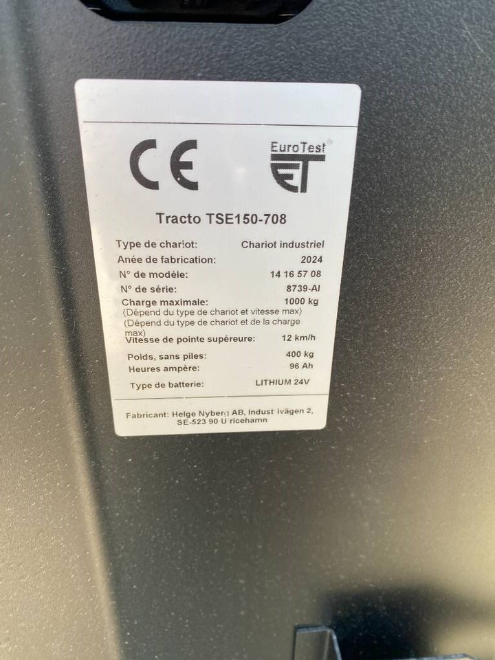 Remolcadora Toyota BT/MOVIT TSE 150-708 1er MAIN endommagé: foto 7 Remolcadora Toyota BT/MOVIT TSE 150-708 1er MAIN endommagé: foto 7